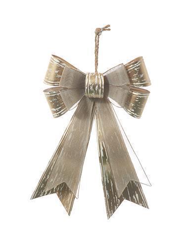 FIOCCO MET. 30,5X7,5X45,5CM. GOLD