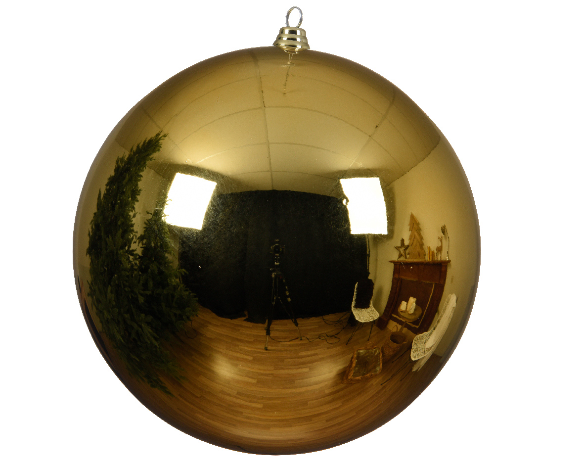 SFERA PLAST. D140MM. LT GOLD