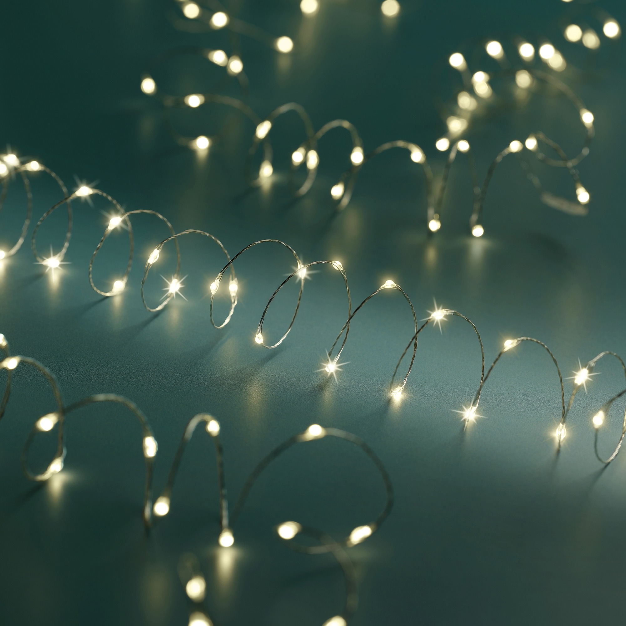 LUCI 100MICRO LED 8FUNZIONI C/BATTERIA 5MT.