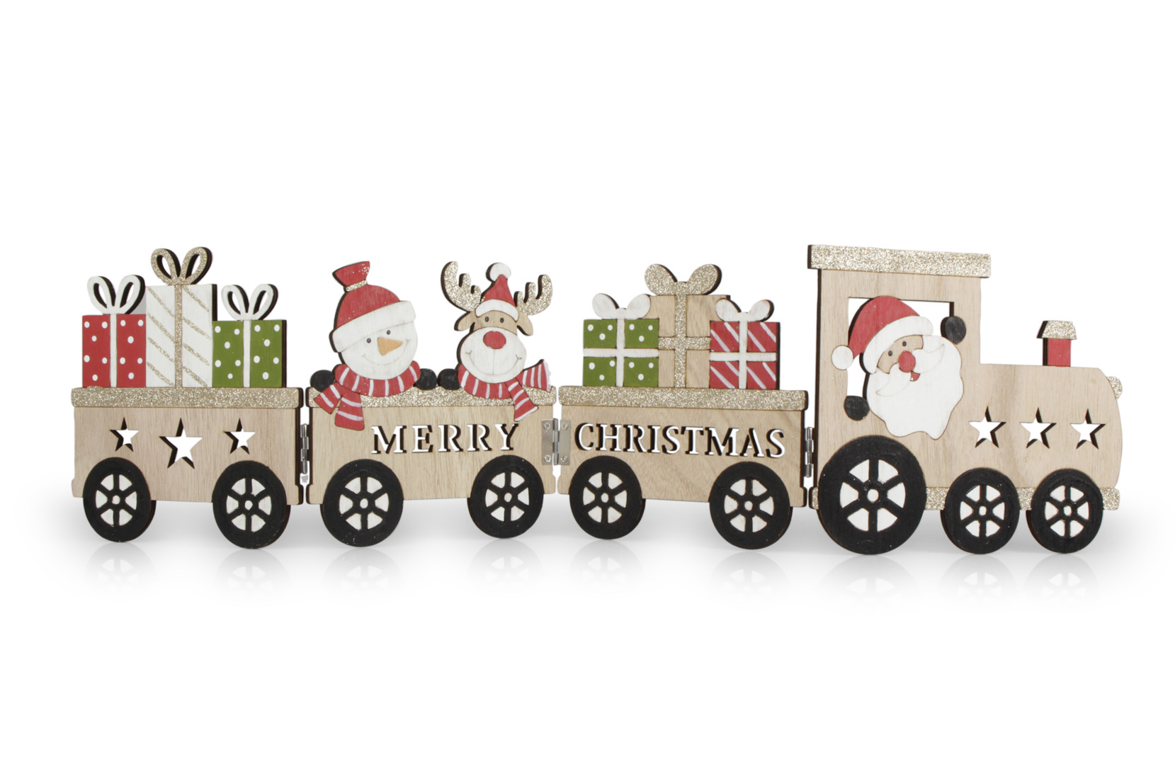 TRENINO LEGNO C/GLITTER H15,2 L60CM.