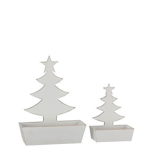 VASCH.LEGNO C/PINO S/2PZ. H24-36 L17,5-26 --NETTO--------------