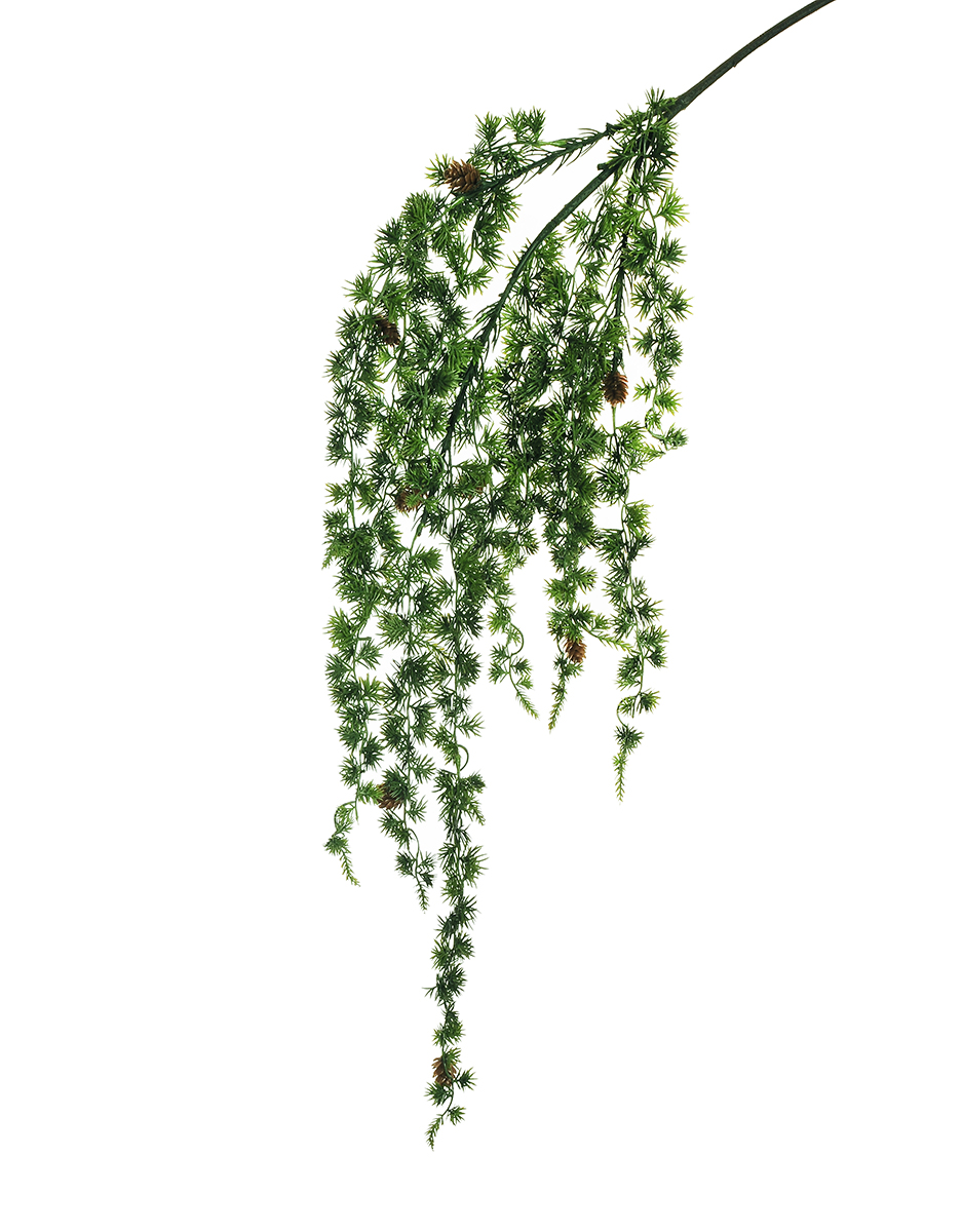 RAMO PINO LARIX SPRAY C/PIGNE 123CM.