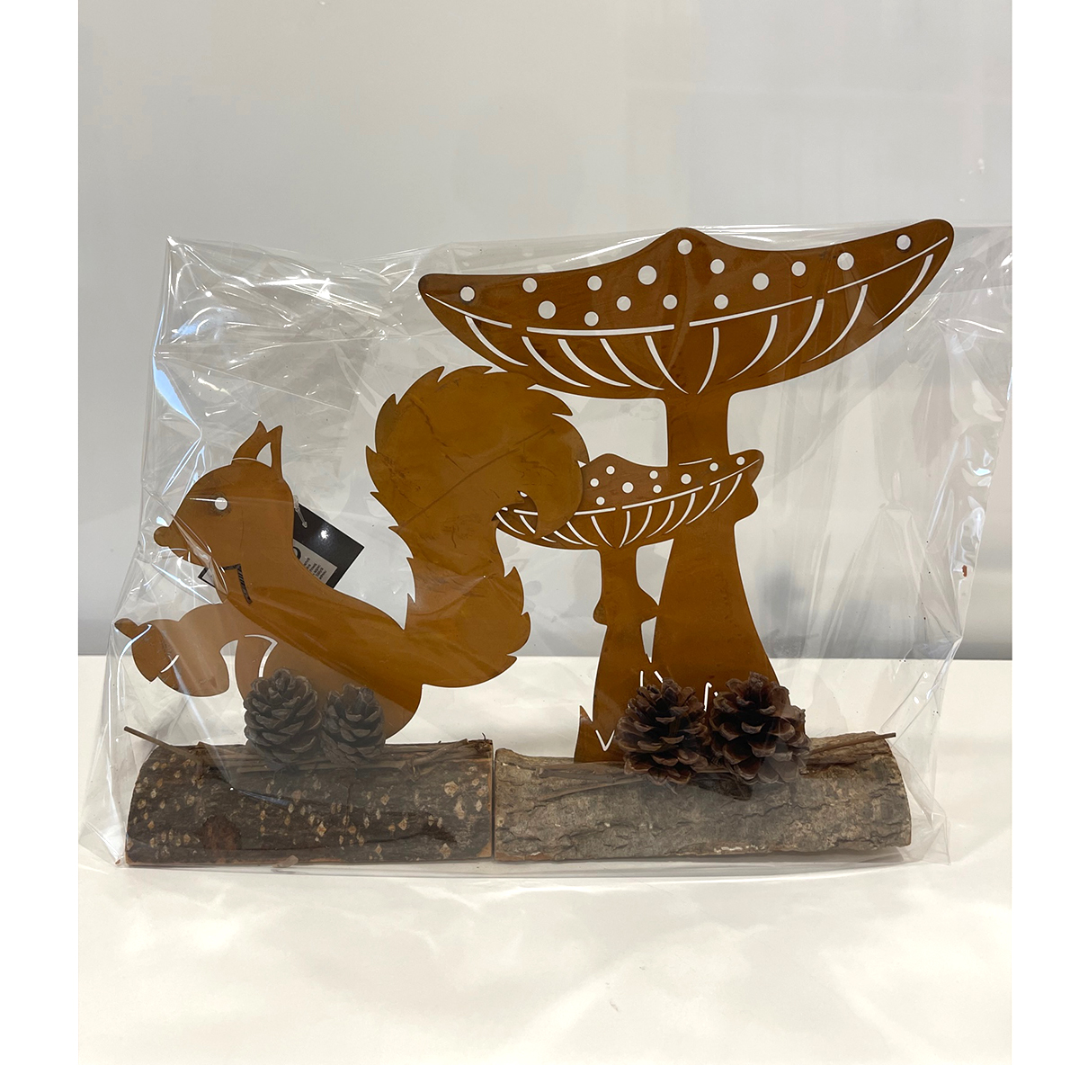 SCOIATTOLO MET. H18,5 +FUNGO MET. H23 RUST.