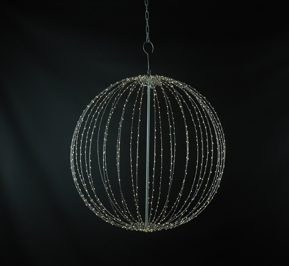 SFERA LUMINOSA PIEGHEVOLE 500LED D52 H46  --NETTO-----