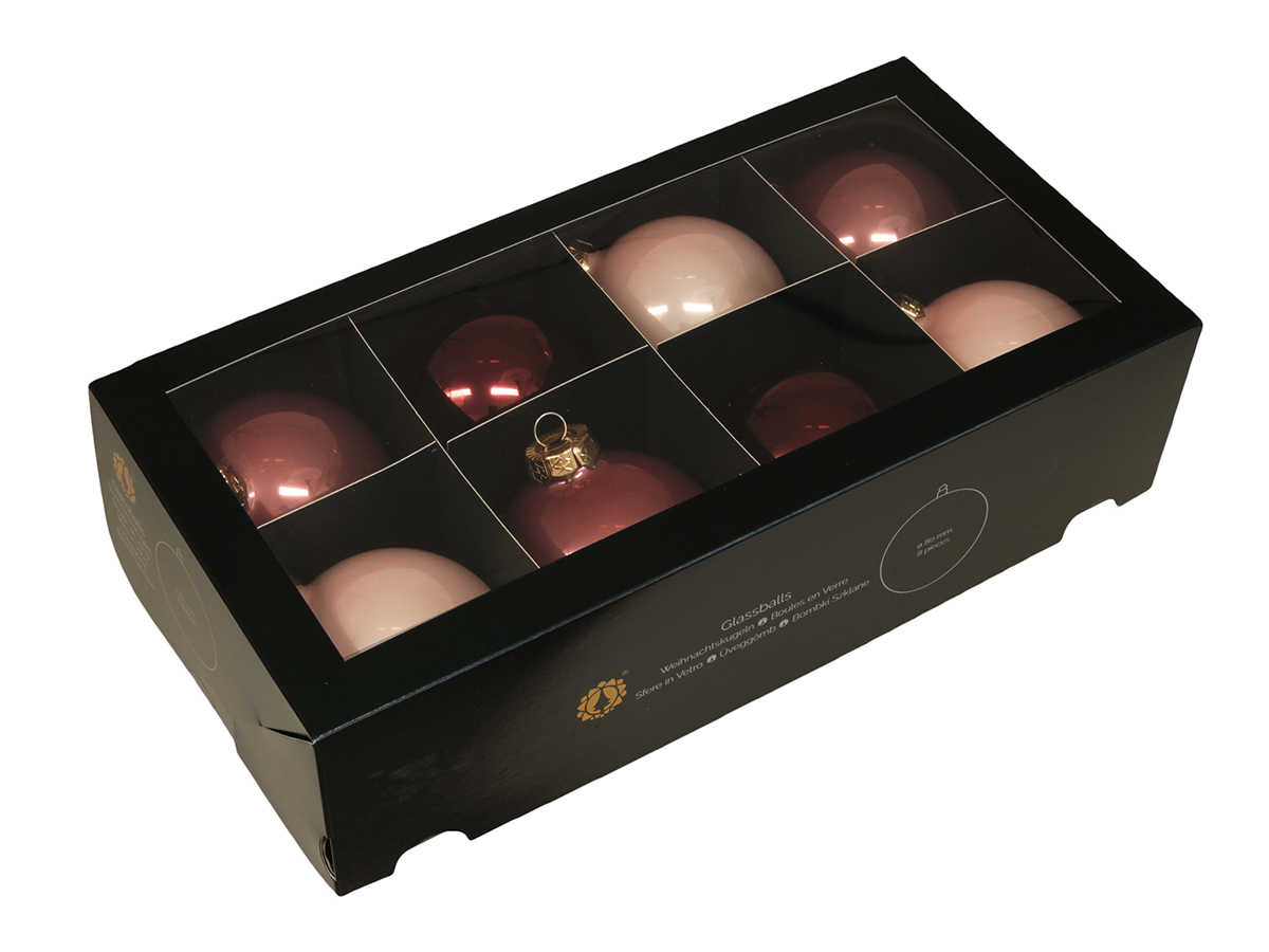 SFERE NATAL.D80MM. BOX8PZ. WILD BLOSSOM