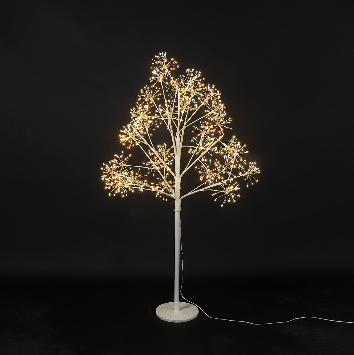 ALBERO C/896LED H120 D60CM. WH. --NETTO----
