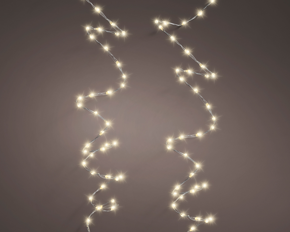 LUCI 378 MICROLED 6MT. LUCE BIANCO CALDO INTERM.