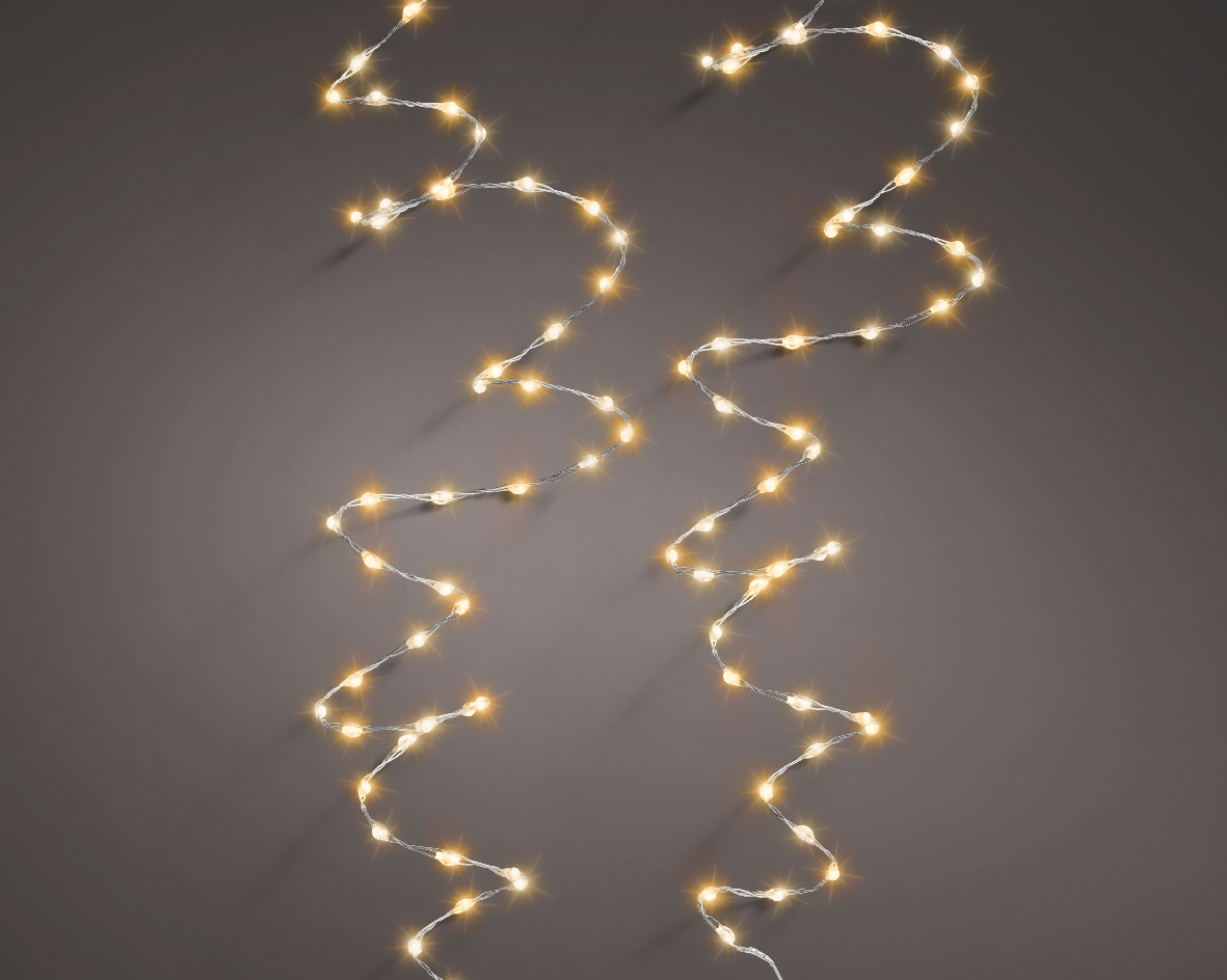 LUCI 567 MICRO LED 9MT. LUCE GIALLA INTERM.