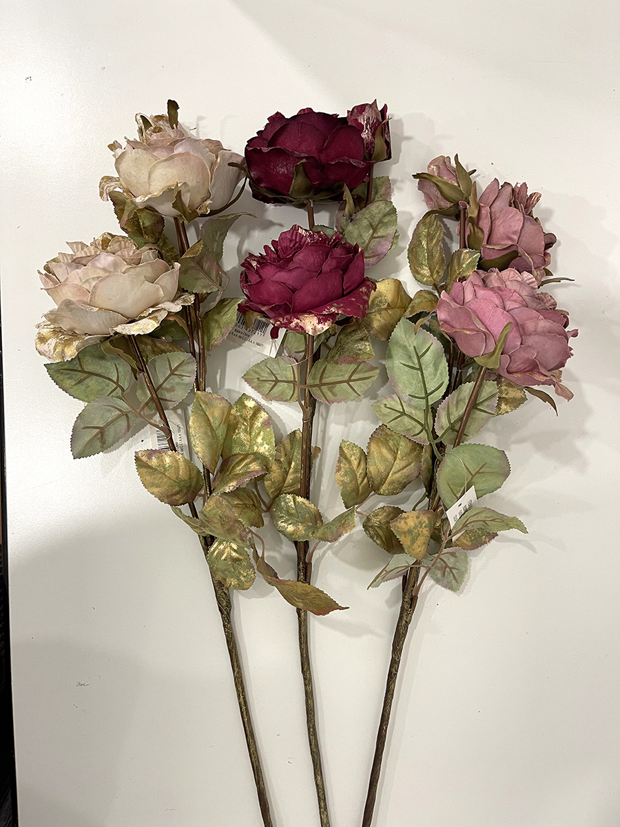 ROSE SPRAY AUSTIN X3 GOLD TOUCH 3PZ.COL.ASS.