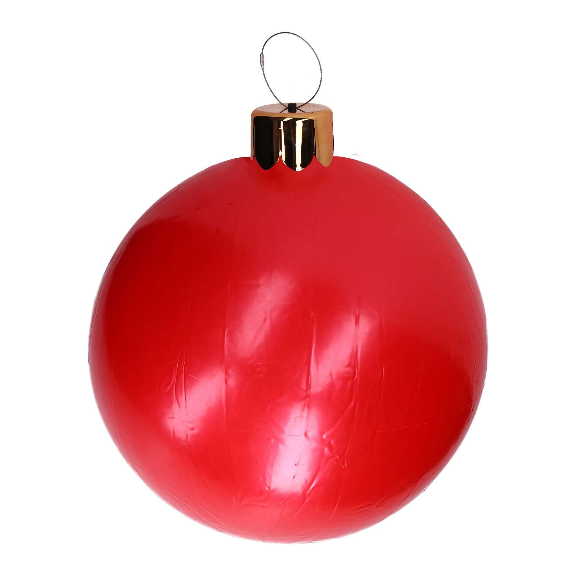 SFERA PLAST. GONFIABILE D65CM. ROSSO