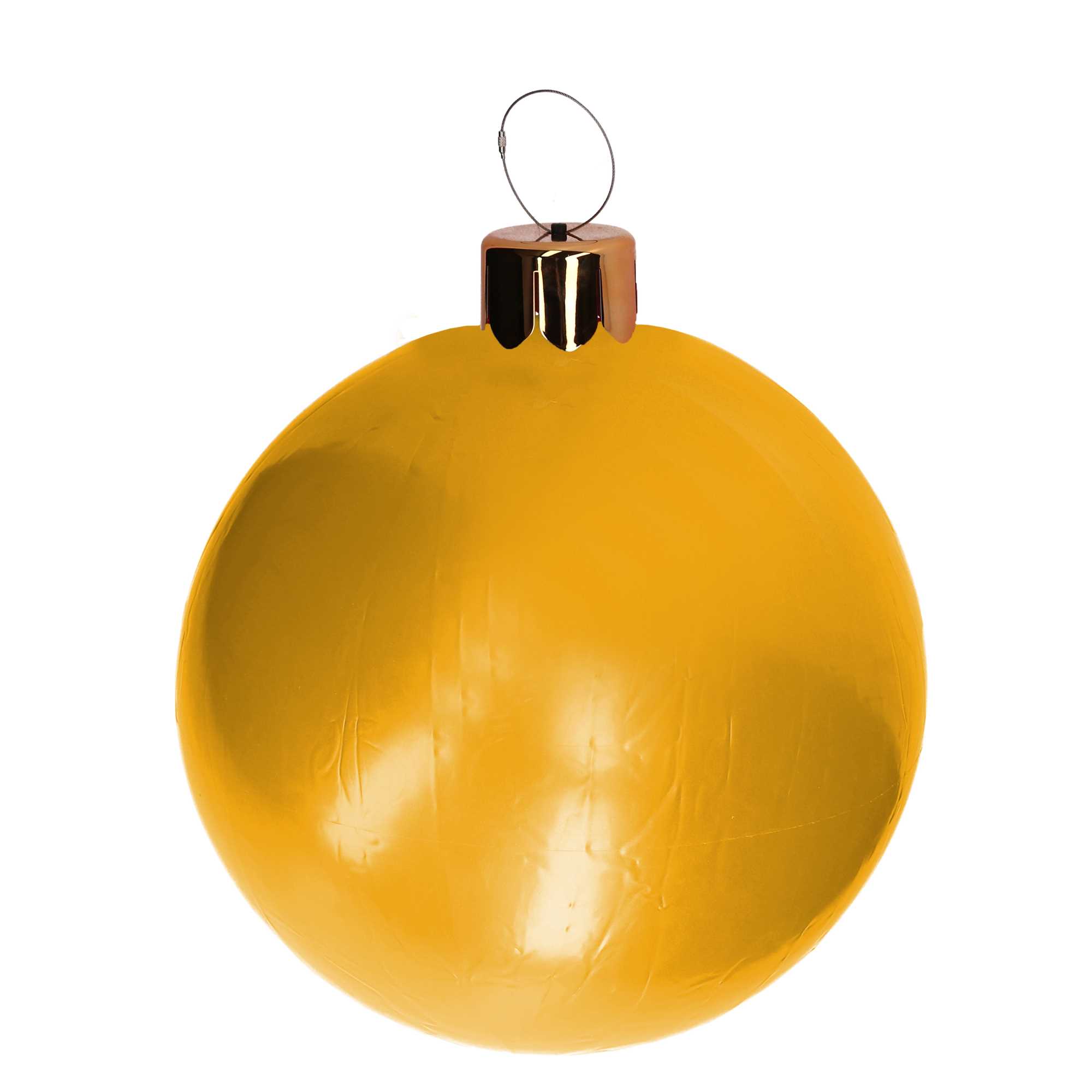 SFERA PLAST. GONFIABILE D65CM. ORO