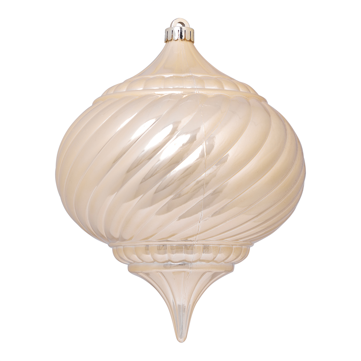 SFERA PLAST.A GOCCIA RIGATA GR. D20 H25CM. CHAMP