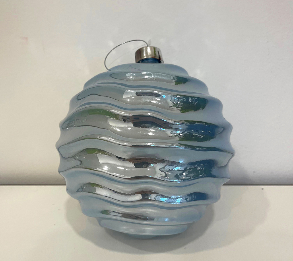 SFERA PLAST. RIGATA D15CM. LTB