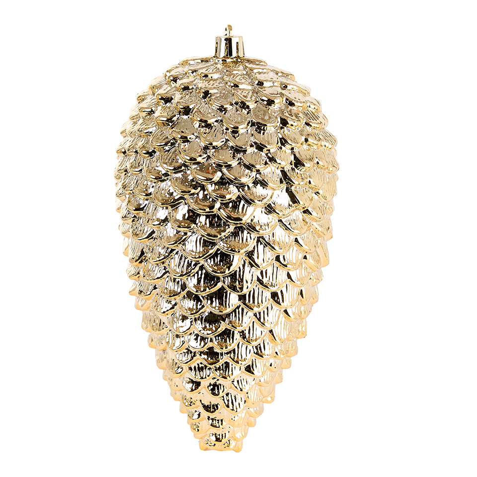 PIGNA PLAST. D10 H19CM. GOLD