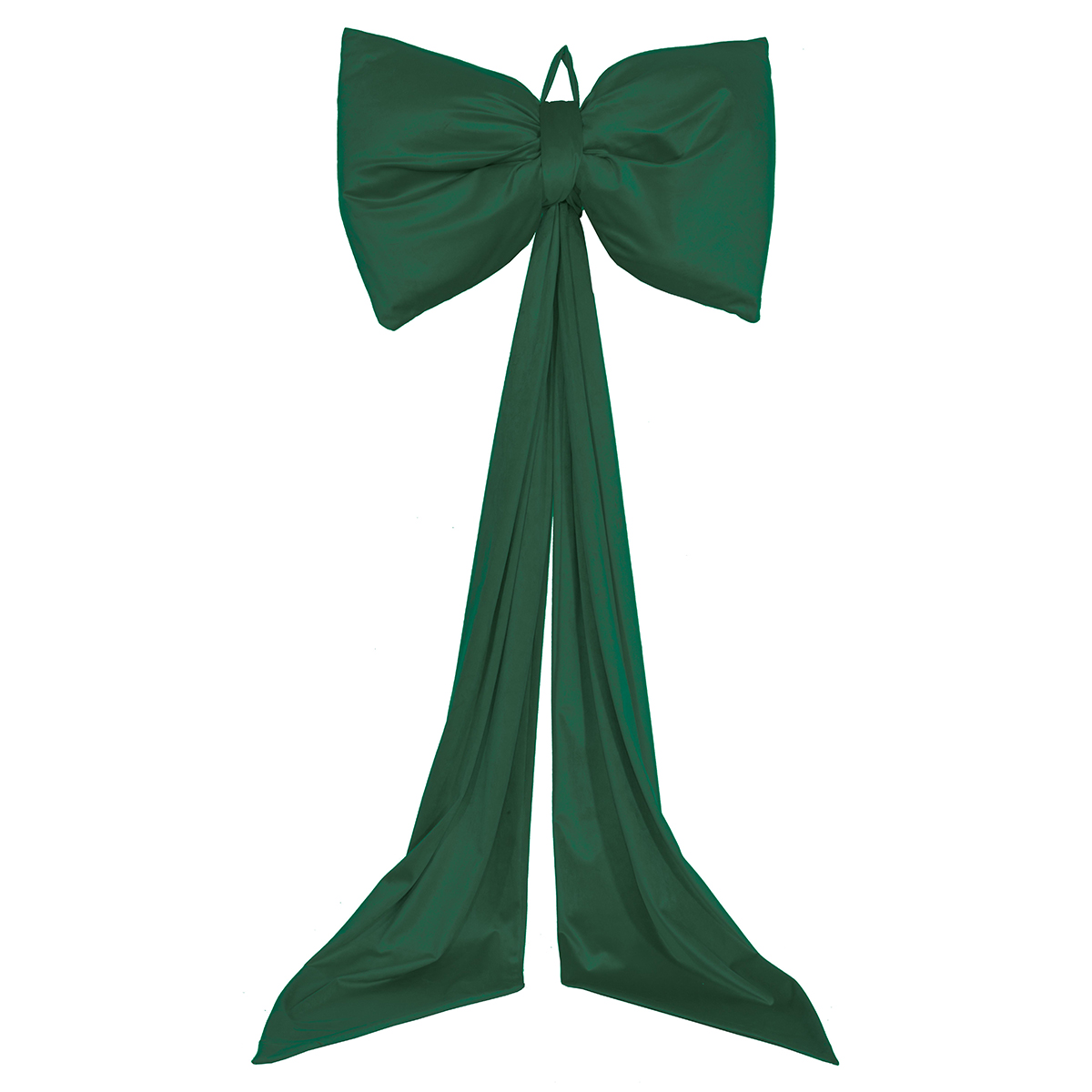 FIOCCO VELVET GIGANTE 65X48 CODE 35X150CM. DK GREEN