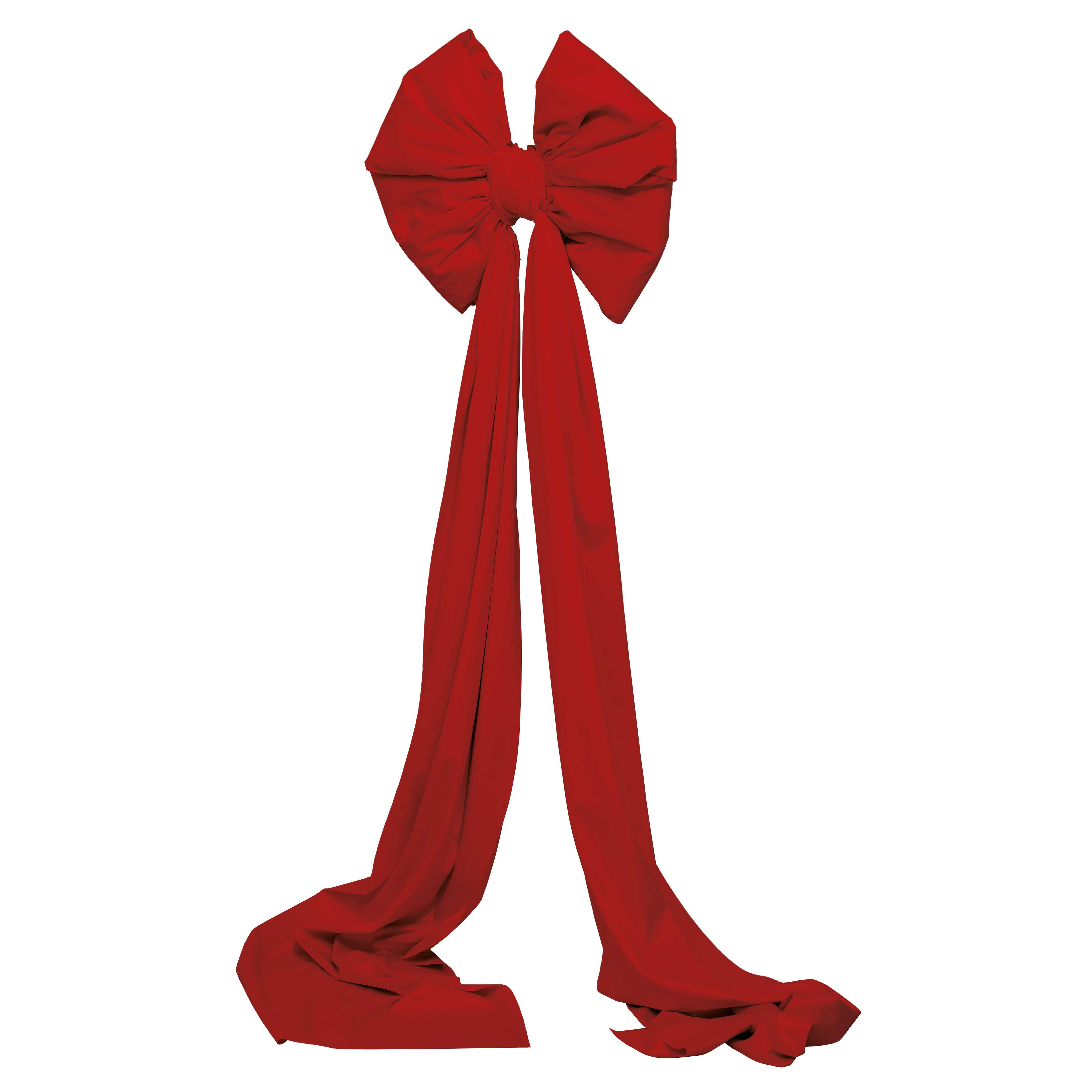 FIOCCO VELVET GIGANTE 48X48 CODE 48X180CM. RED