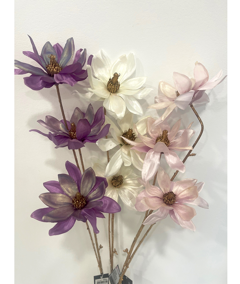 MAGNOLIA SPRAY X3 H81CM. 3PZ.COL.ASS.