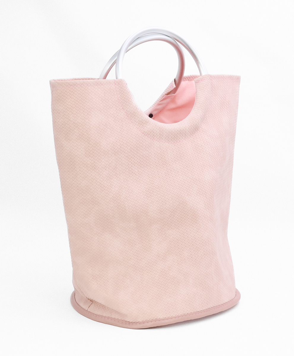 BORSA BELAIR SIMILPELLE D30 H40CM. ROSA  --NETTO-------