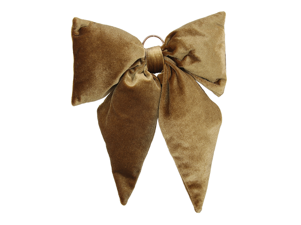 FIOCCO VELLUTO 24X27CM. 2PZ. DK GOLD