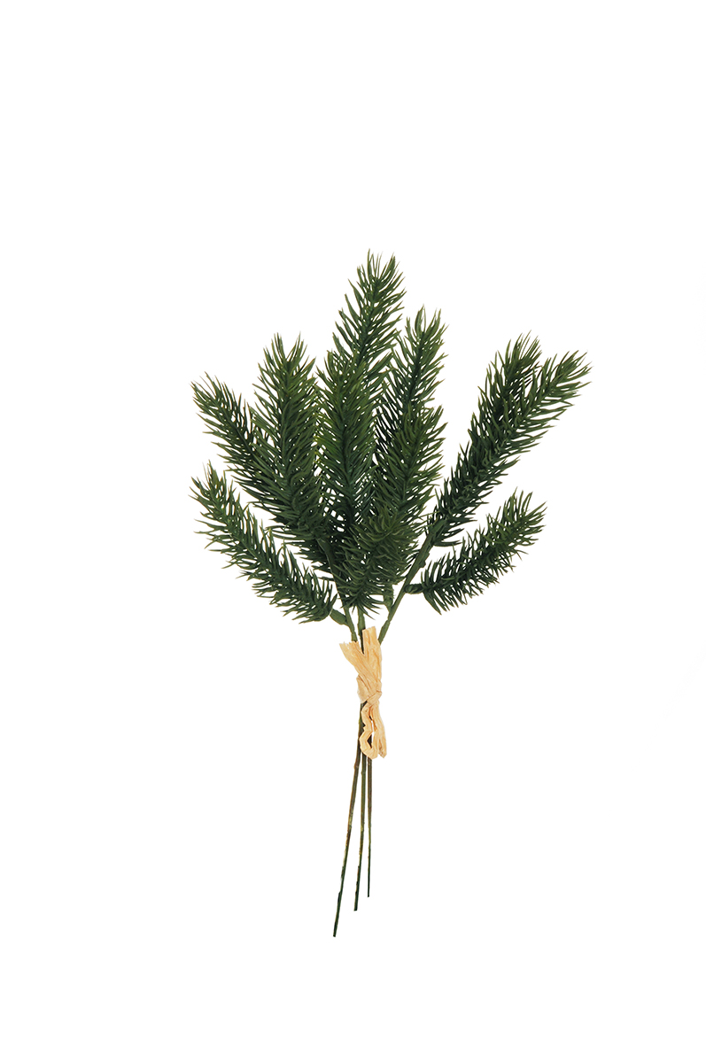 PINE NEEDLE BUNDLE PL. X3 12TIPS 31CM. 5PZ. VERDE