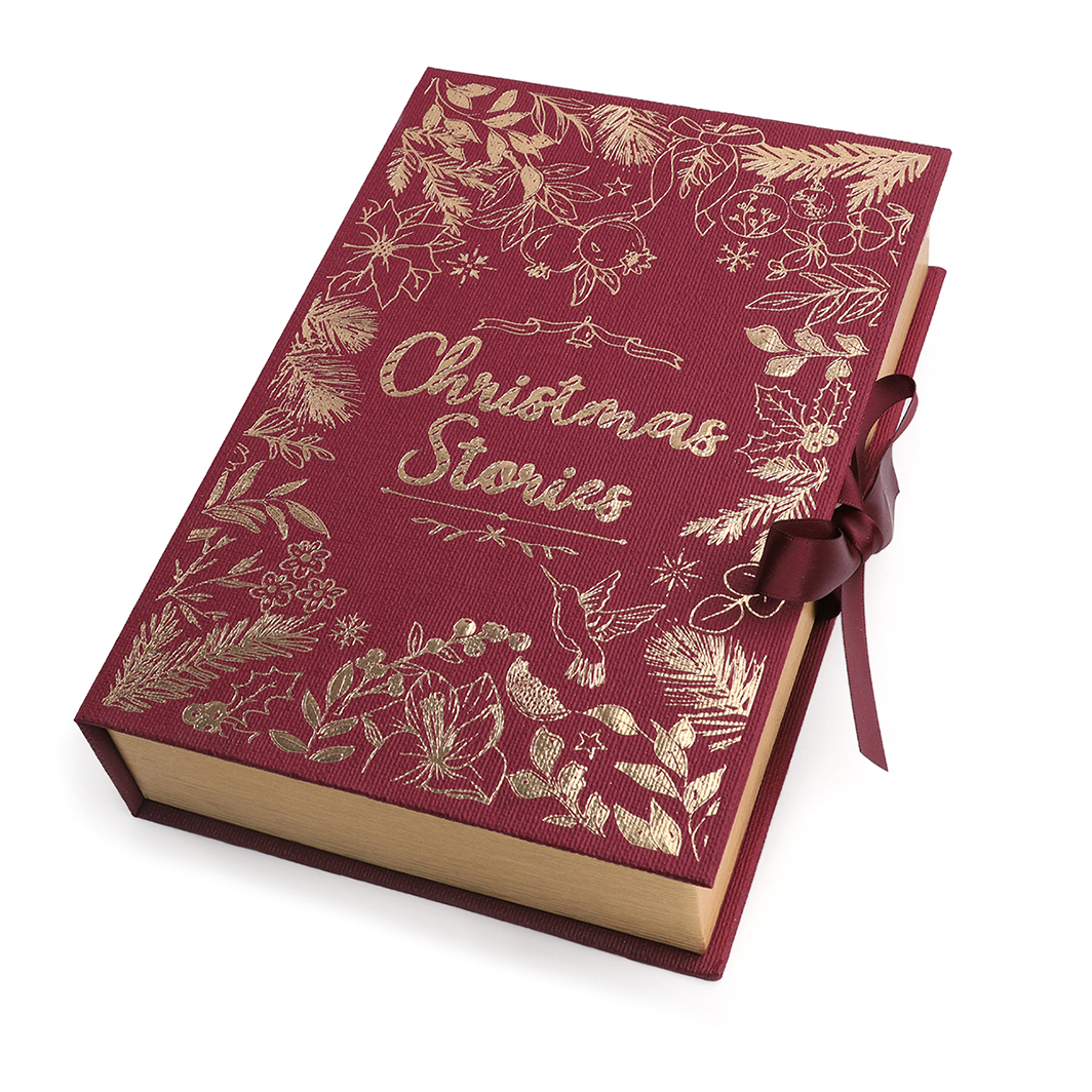 SCATOLA FORMA LIBRO 23,5X16CM. BORDEAUX