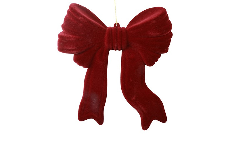 FIOCCO VELVET 35X35 H39,2CM. ROSSO SC.