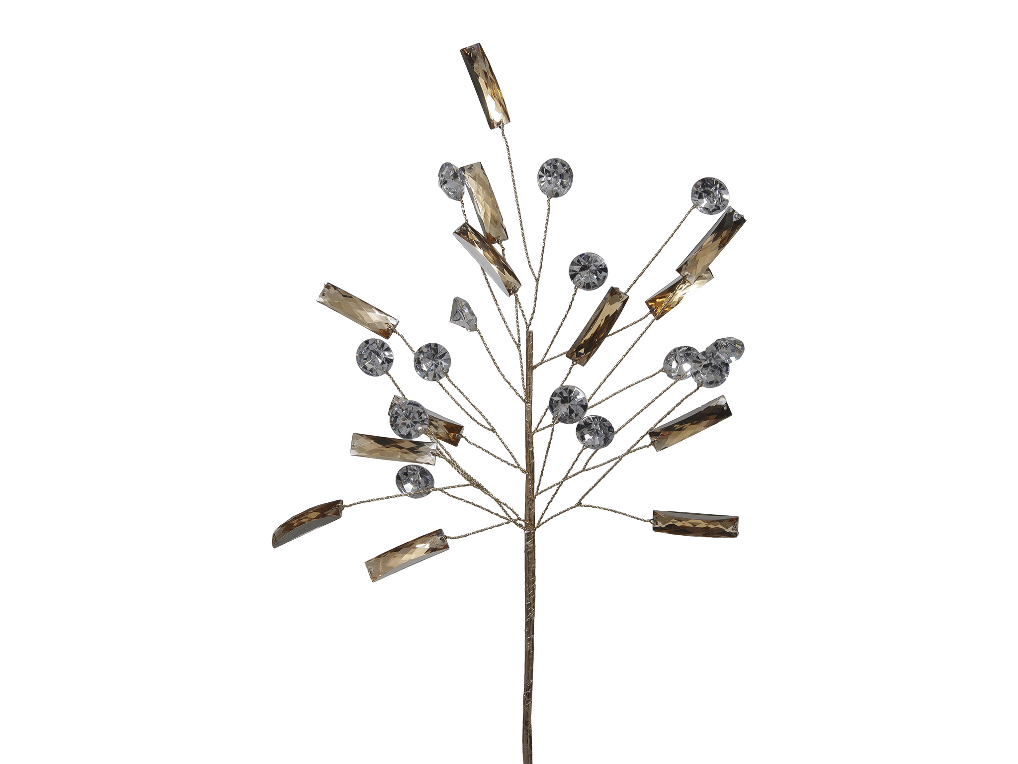 PICK DIAMANTI SPRAY 23CM. 4PZ. ORO