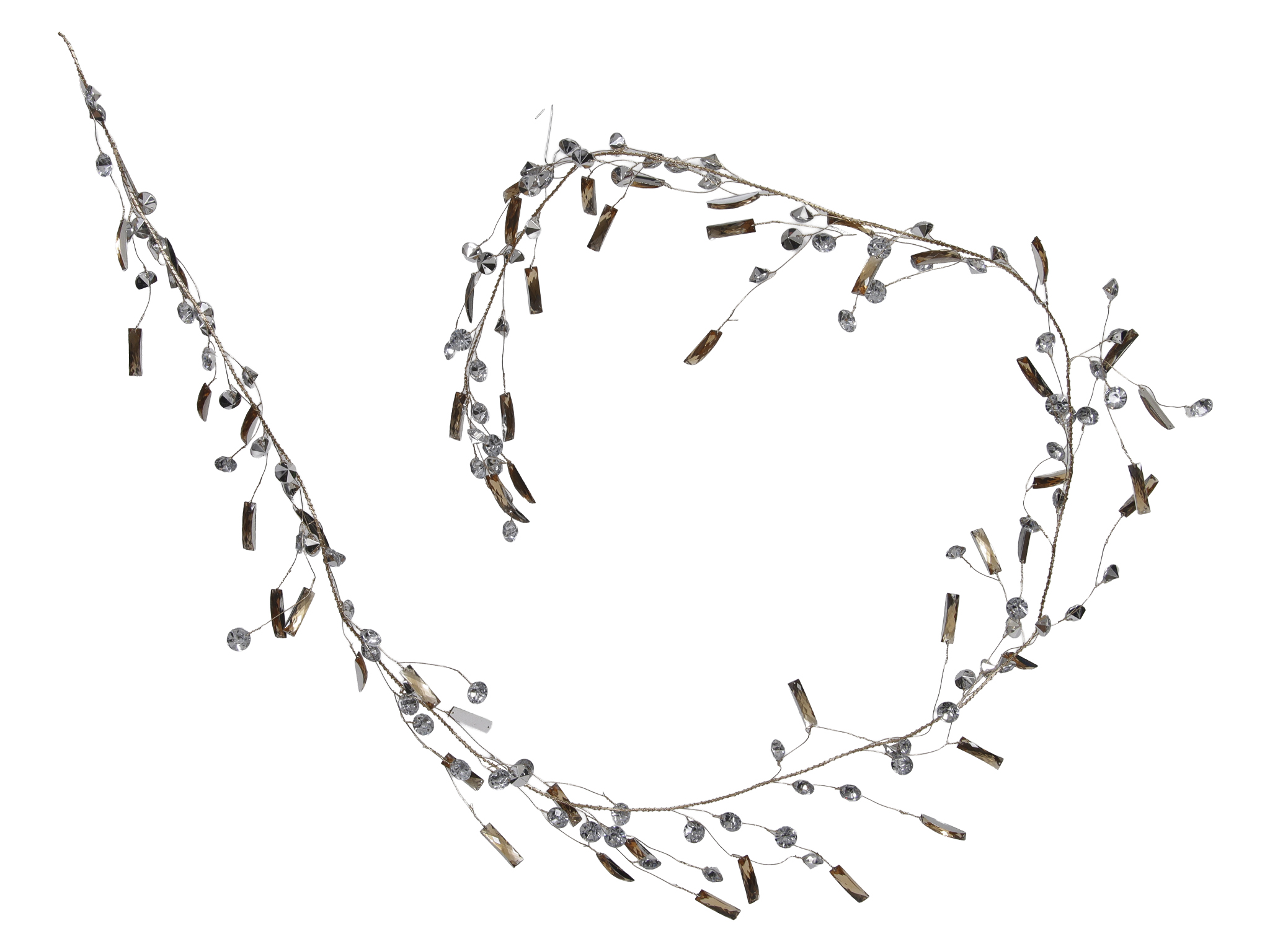 FESTONE DI DIAMANTI 150CM. ORO