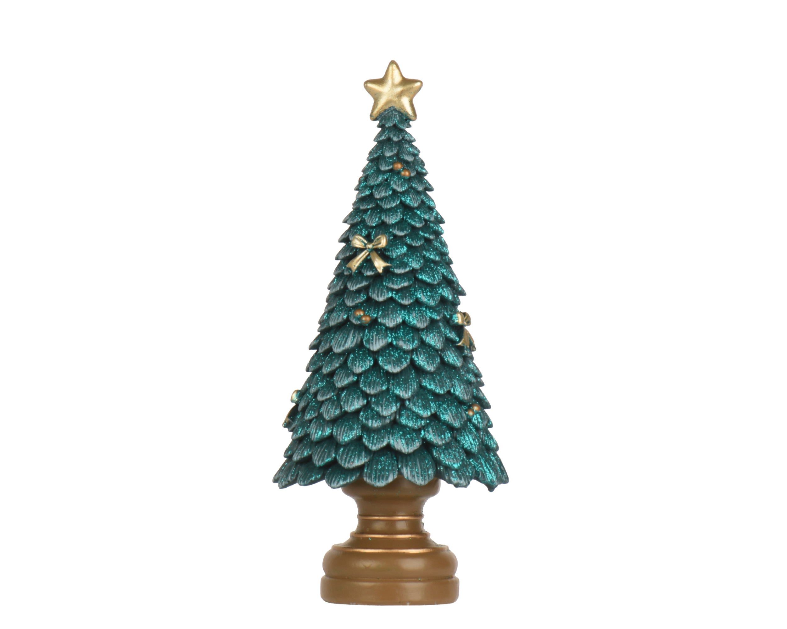 ALBERO POLYR. D10 H23CM. VERDE SM.