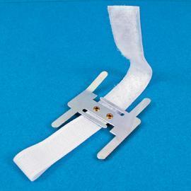 VELCRO POLSINO 24X1,5CM. 2PZ. BIANCO