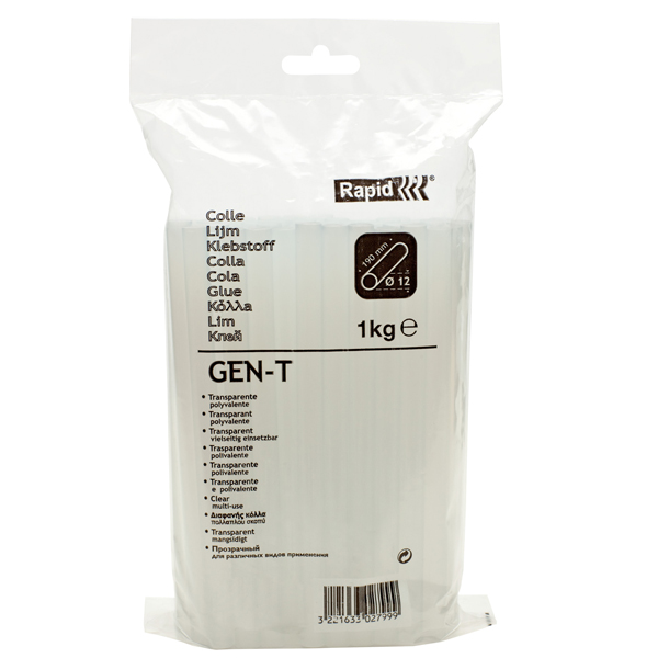COLLA TRASP. D12MM. L19CM. 2KG. ALTA TEMP.