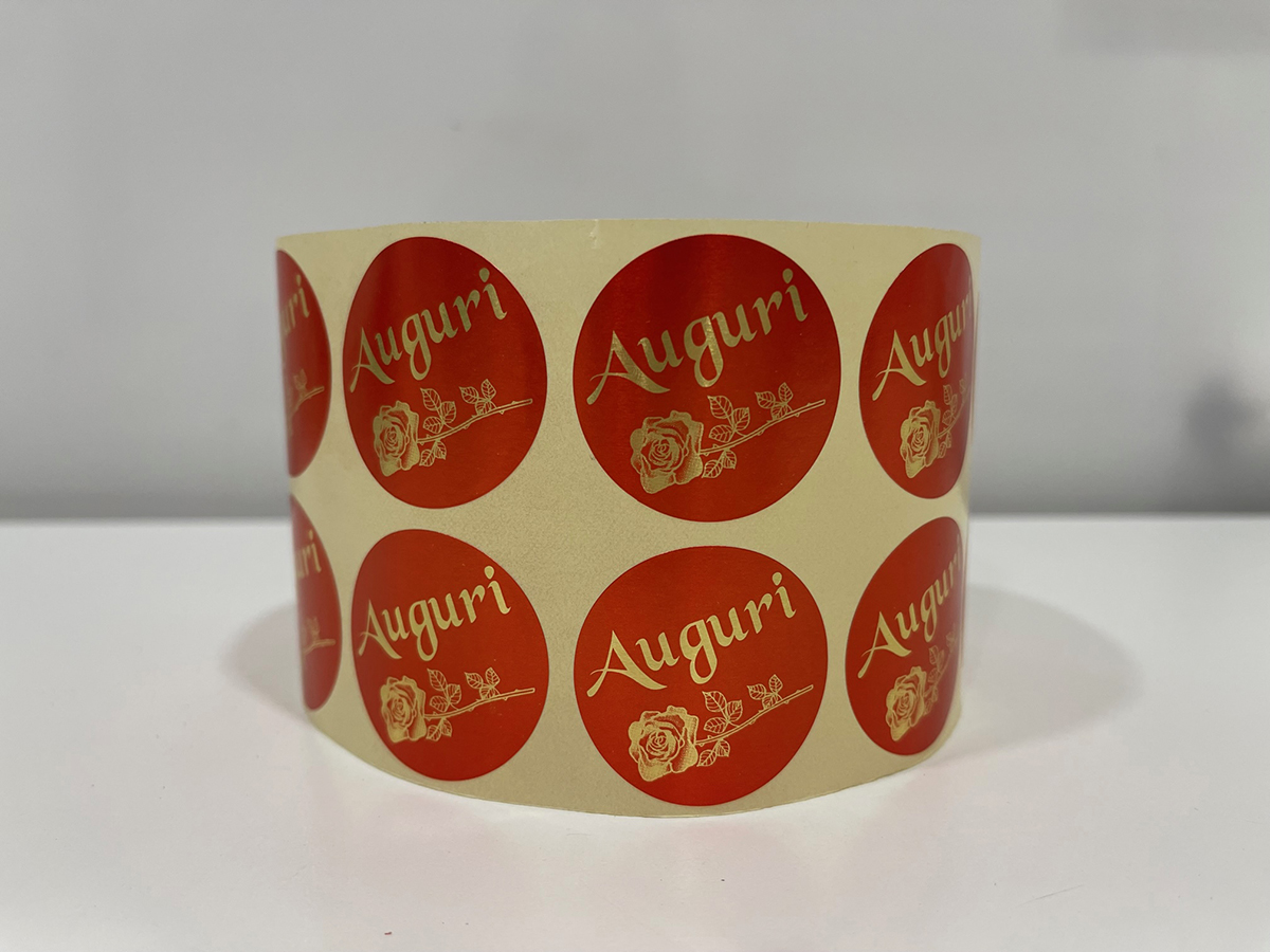ETIC.AUGURI 300PZ. ROSSO N51