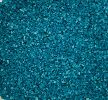 SABBIA 0,1-0,5MM. 1KG.TURCHESE