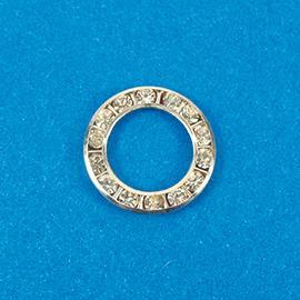 STRASSRINGE 10PZ. D2,2CM.SILVER