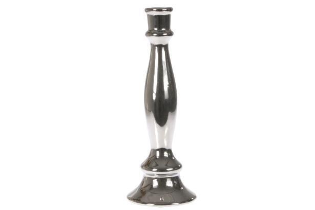 PORTAC.CER.H27 D11,5CM.ARGENTO