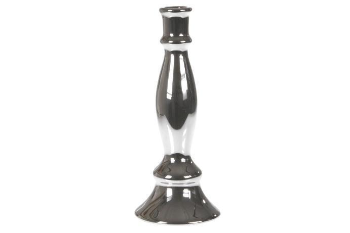 PORTAC.CER.H31,5 D11,5CM.ARGENTO