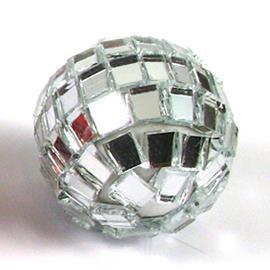 MIRROR BALLS 20MM. 8PZ.SILVER