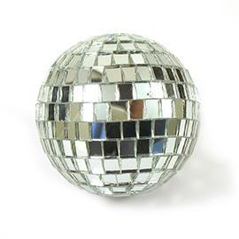 MIRROR BALLS 60MM. 6PZ.SILVER