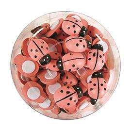 TUBE 220 BEETLES 2CM. C/ADESIVO PINK