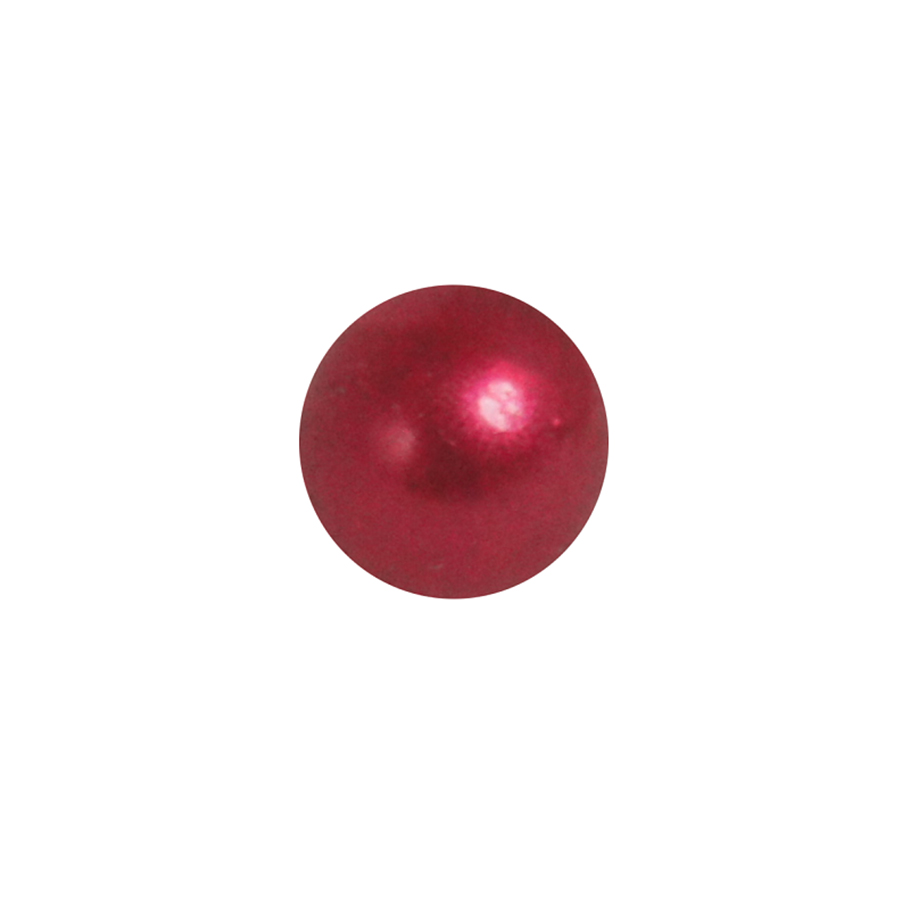 PERLE DECORATIVE 10MM. 120PZ.DARK RED
