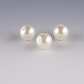 PERLE DECORATIVE D14MM. 72PZ. CREMA