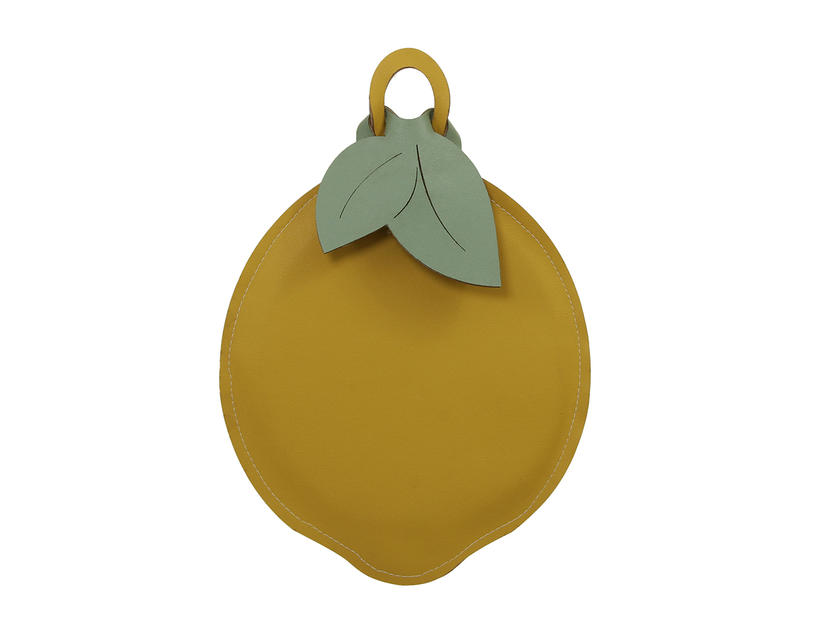 LIMONE IN PELLE DA APP. 25CM. 3PZ.