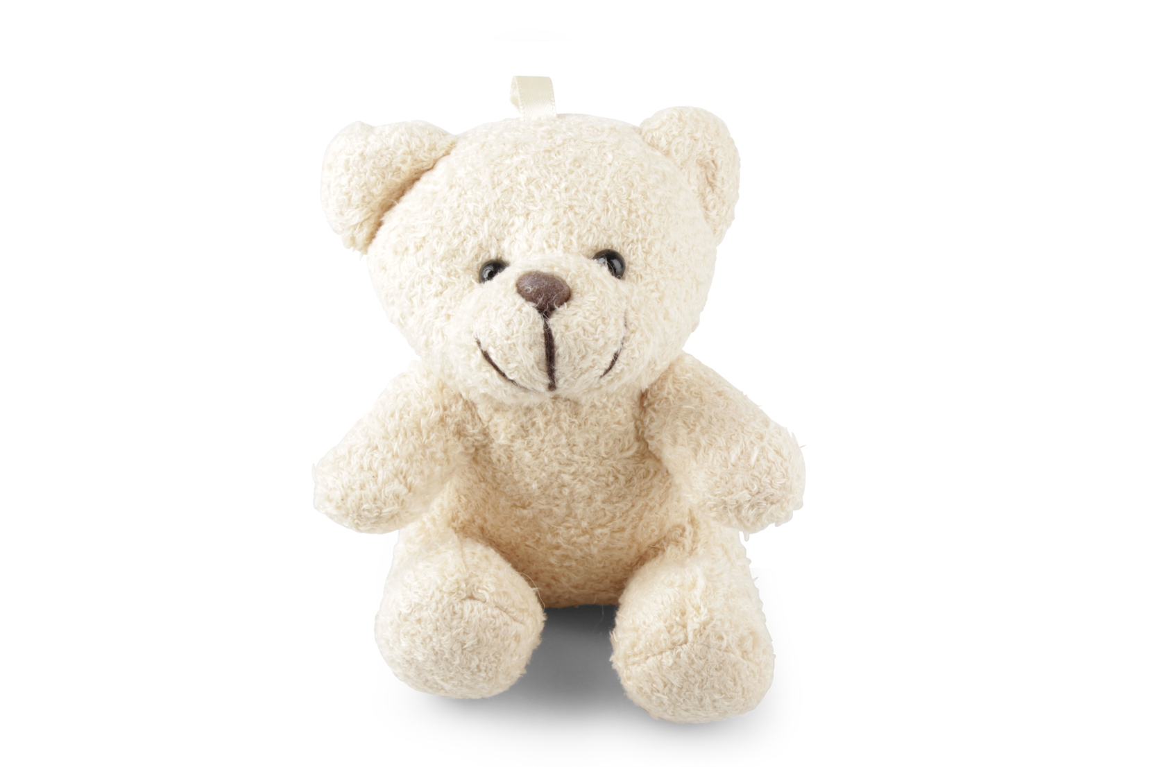 ORSETTI PELUCHE SEDUTI H10,5CM. 4PZ. CREMA