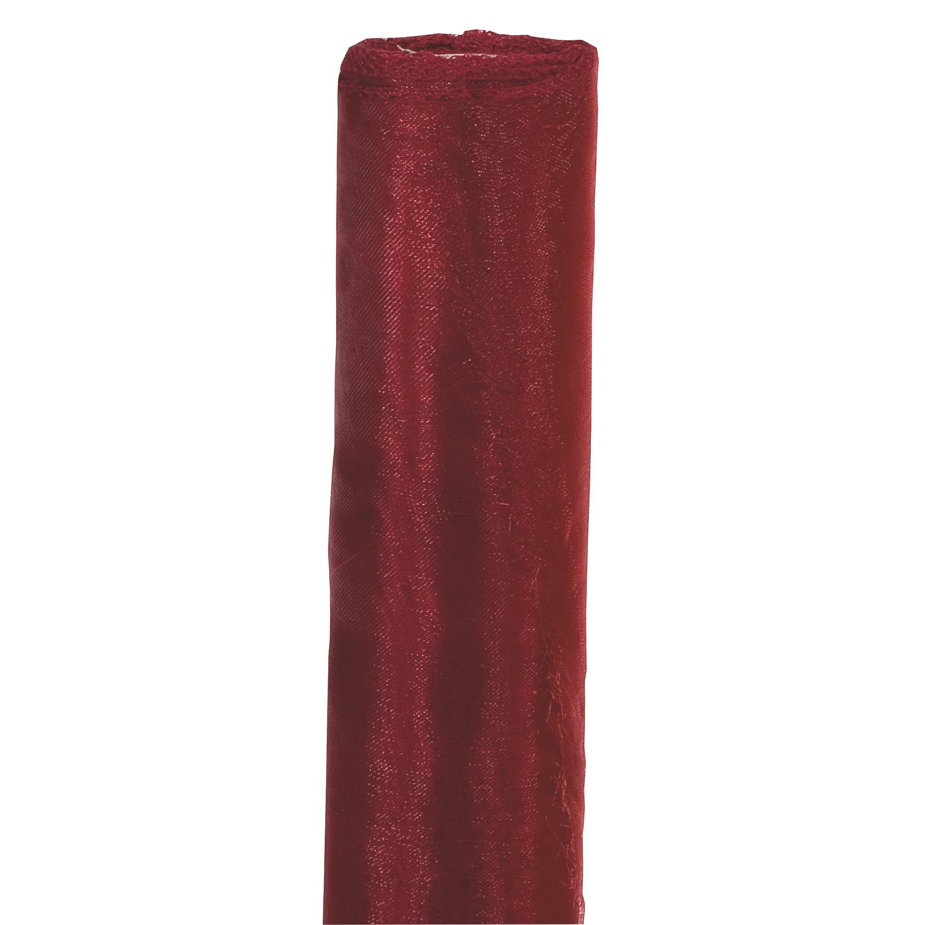 ORGANZA S.TONE CM.72X9MT. BORDEAUX
