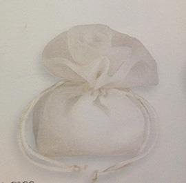 BUSTINA ROSA ORG. 12X11CM.WHITE