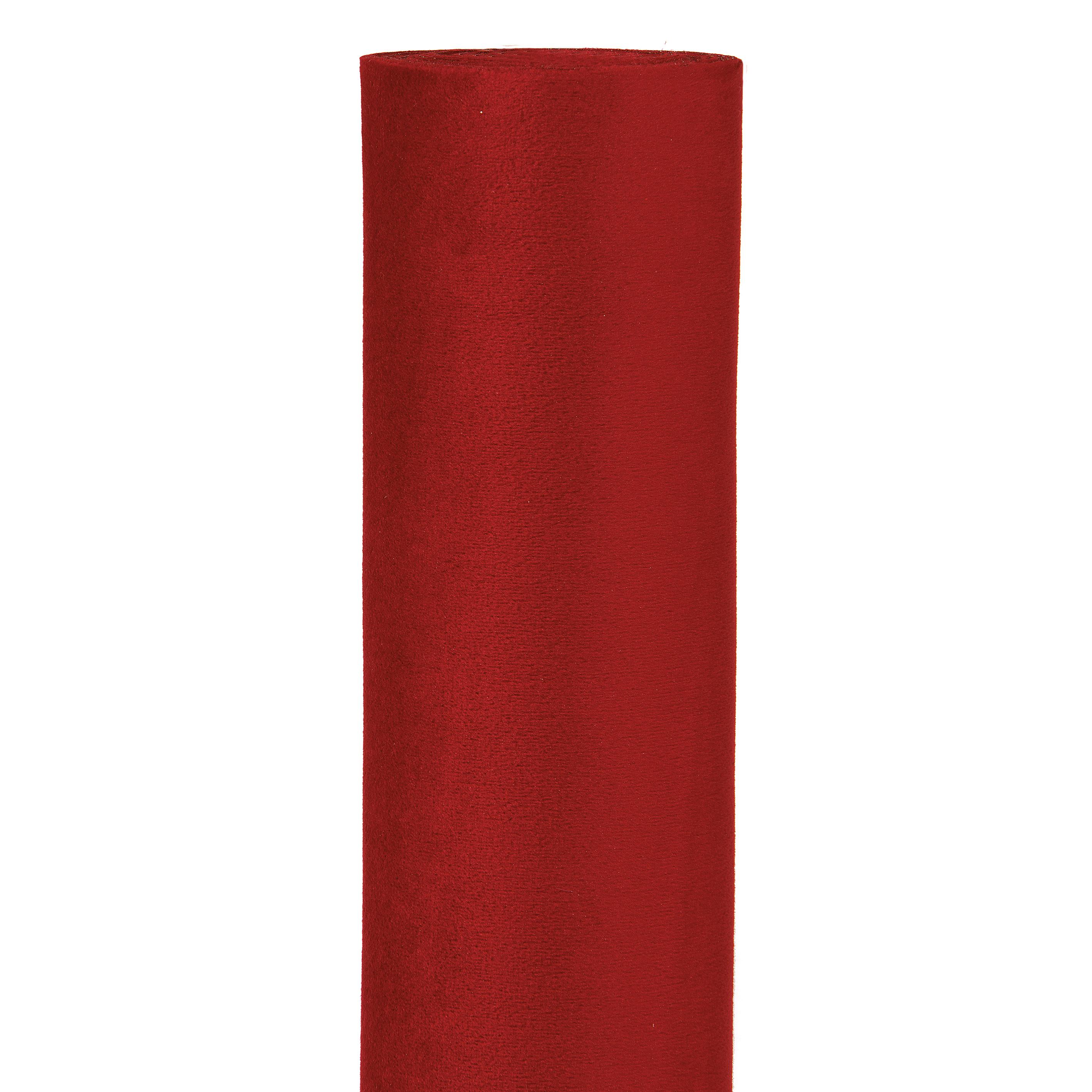 BOB.CHIC VELVET 75CM. 5MT. ROSSO