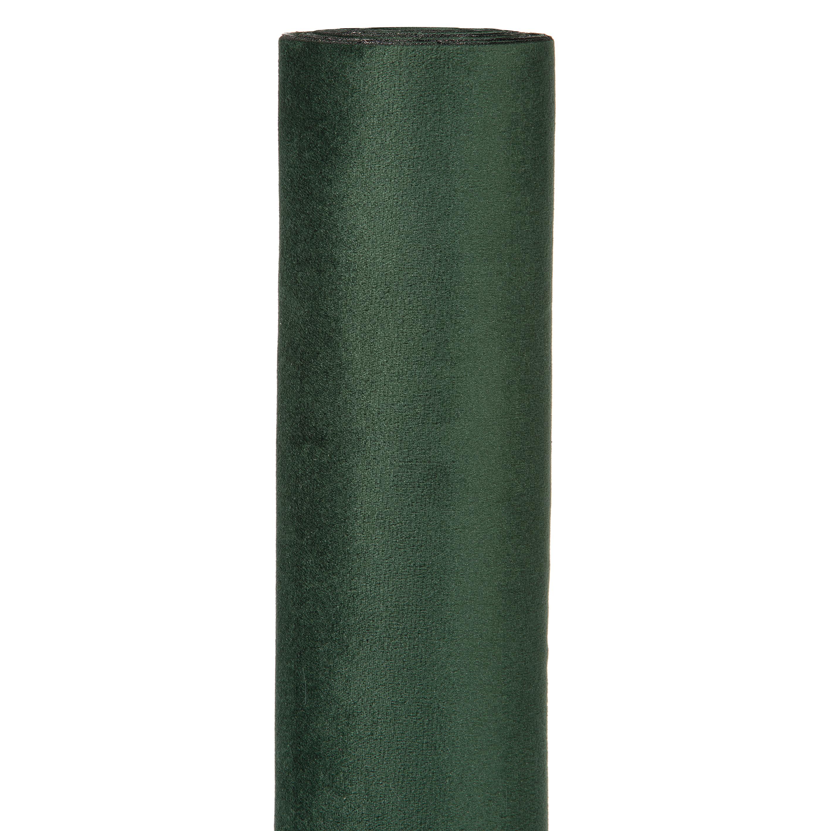 BOB.CHIC VELVET 75CM. 5MT. DK GREEN