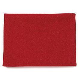 STOFFA GLITTER ELEG. 150CM.X3MT. ROSSO