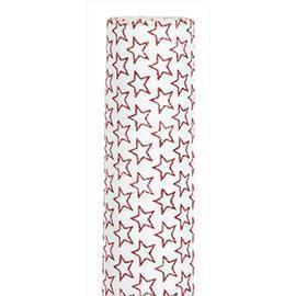 BOB.STELLE GLITTER 48CM.X4,5MT RED