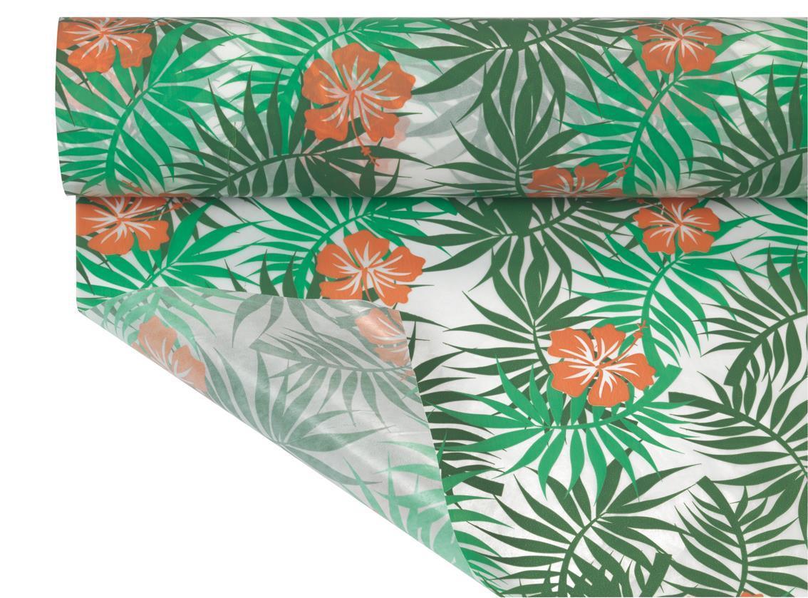 BOB.ICE PAPER HIBISCUS 0,80X40MT. AR  --NETTO------
